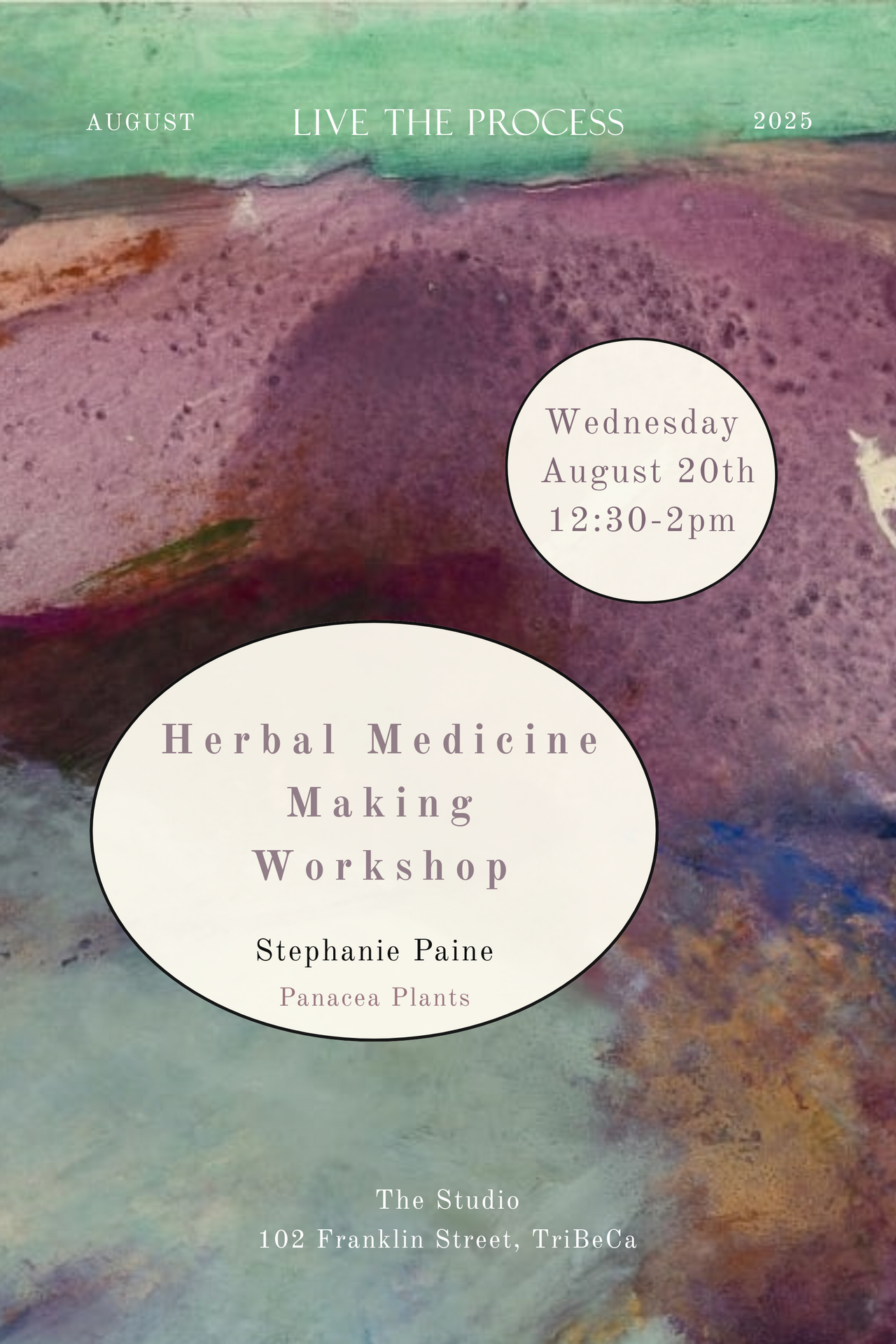 Herbal Medicine Making Workshop