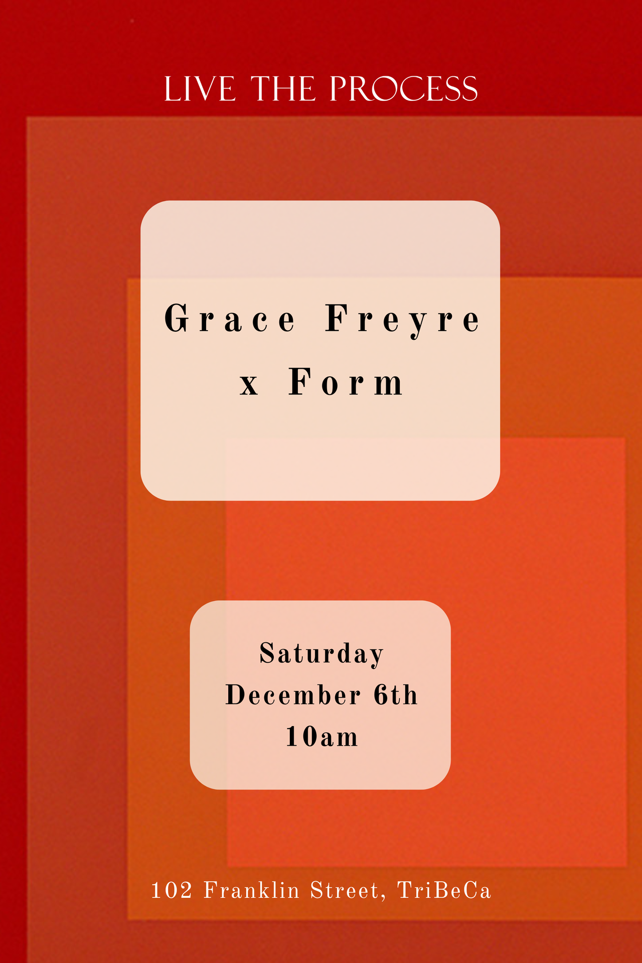 Grace Freyre x Form