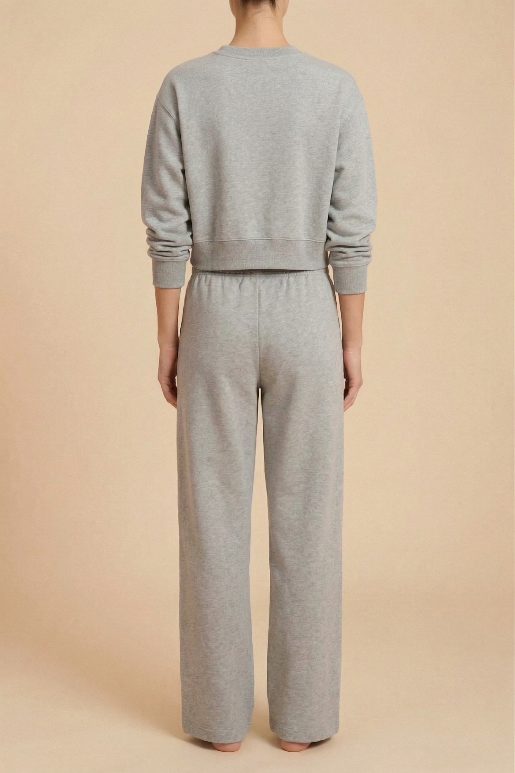 Raw Cotton Pure Cropped Sweatshirt Live The Process