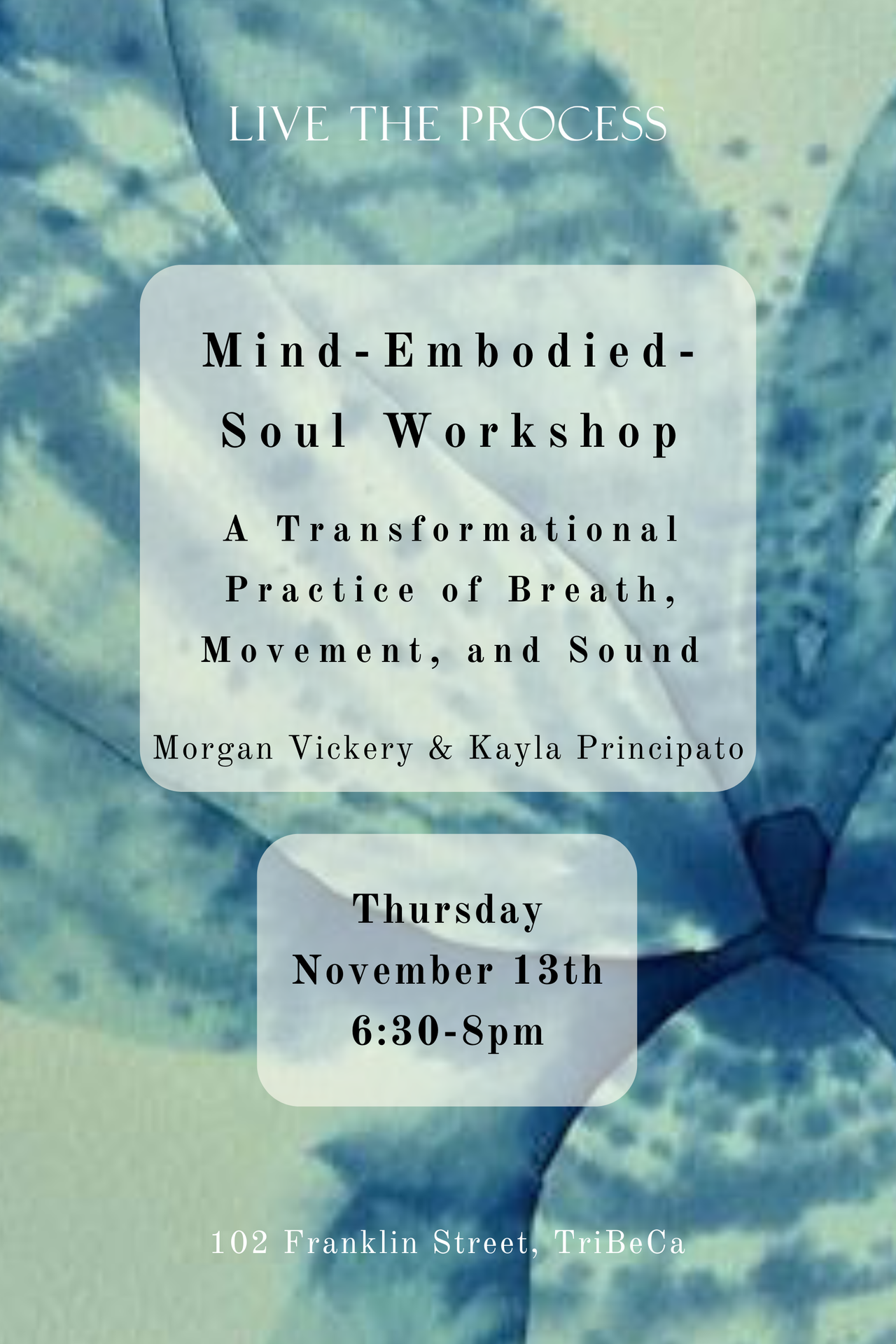 Mind-Embodied-Soul Workshop