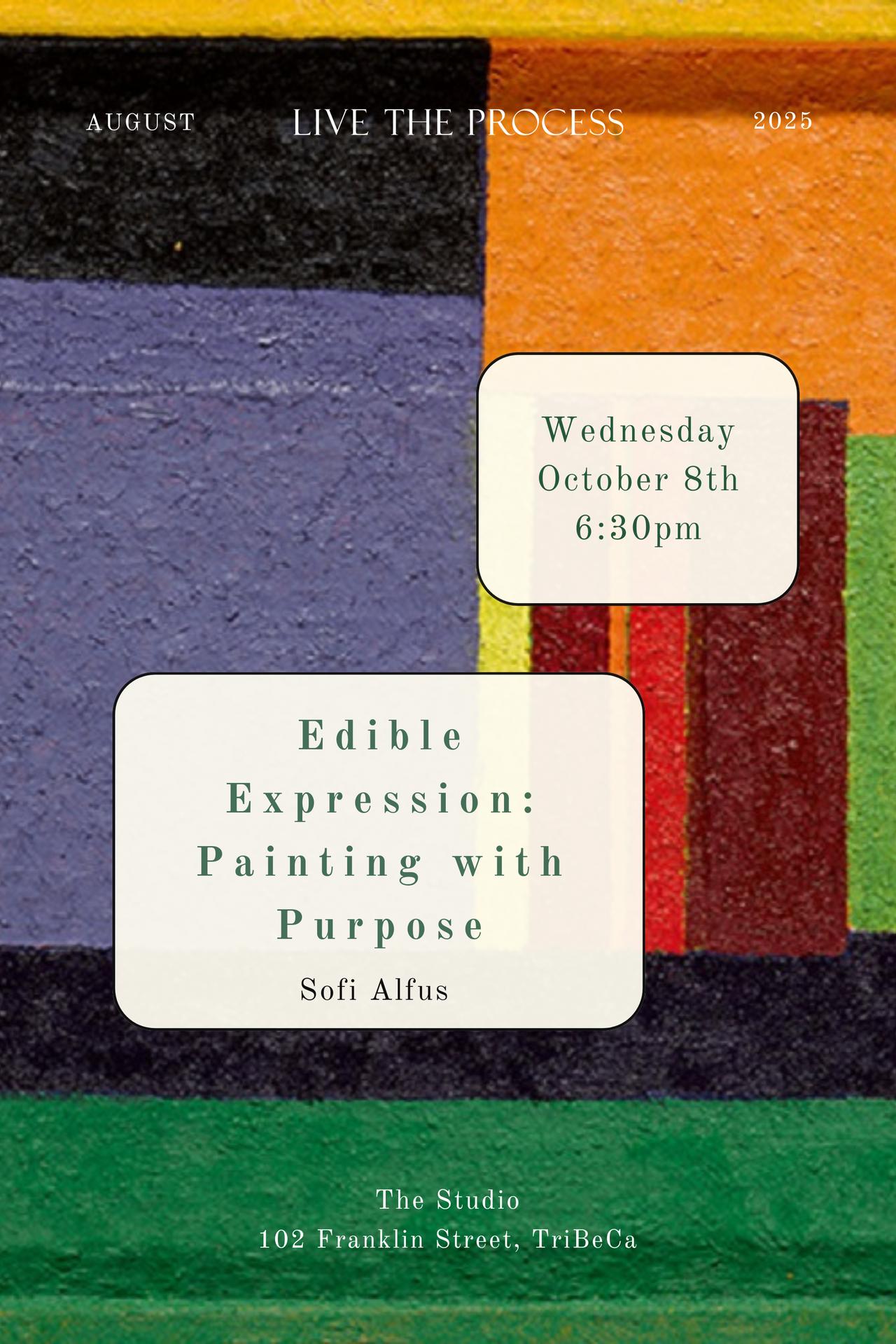 Edible Expression: Painting with Purpose