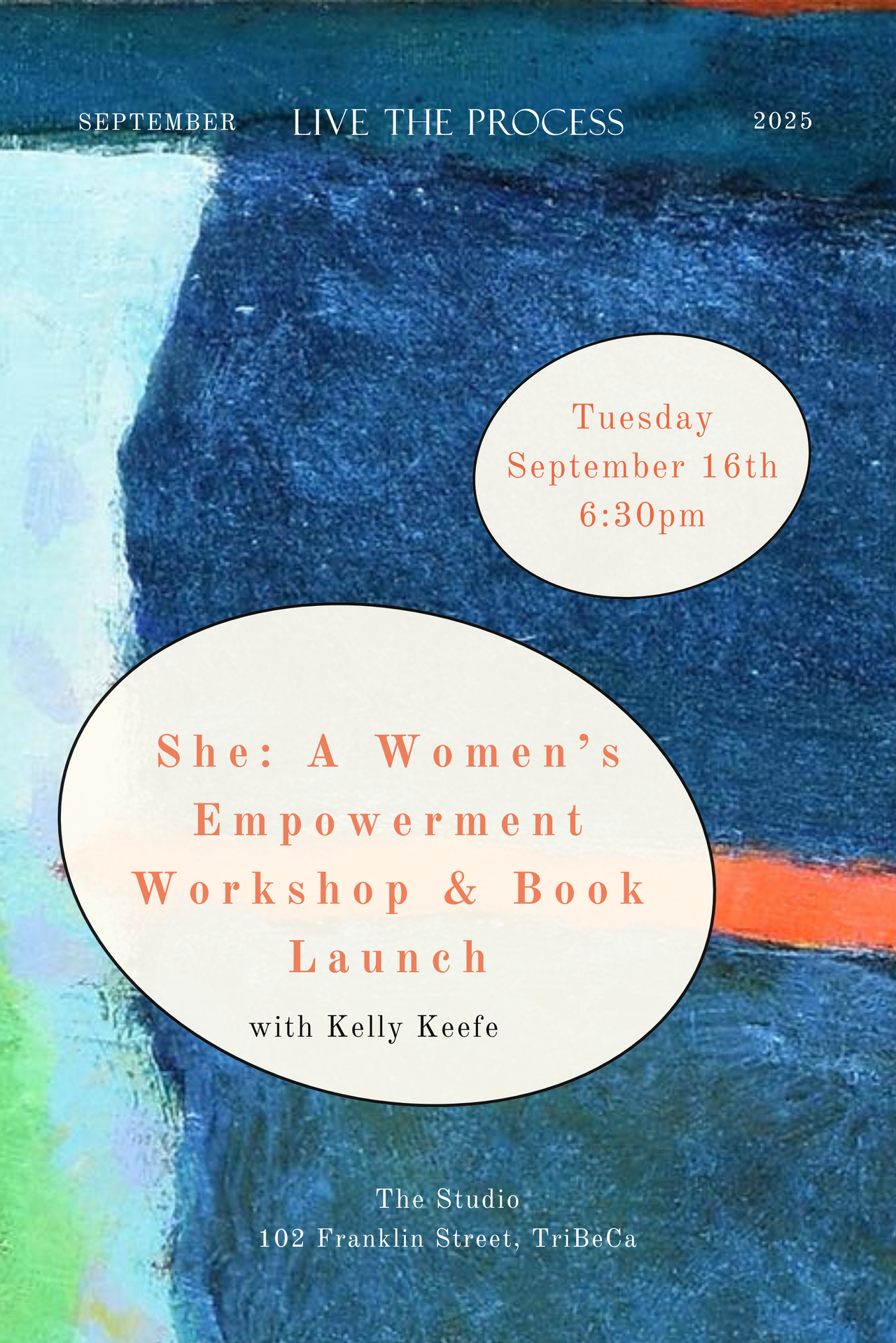 She: A Women’s Empowerment Workshop & Book Launch with Kelly Keefe
